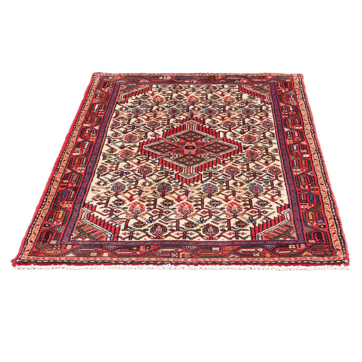 Persisk tæppe - Nomadisk - 120 x 79 cm - beige
