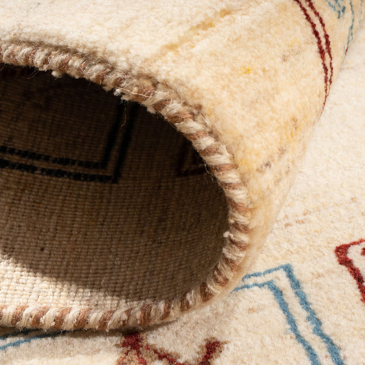 Gabbeh Tæppe - Loribaft Persisk - 120 x 78 cm - flerfarvet