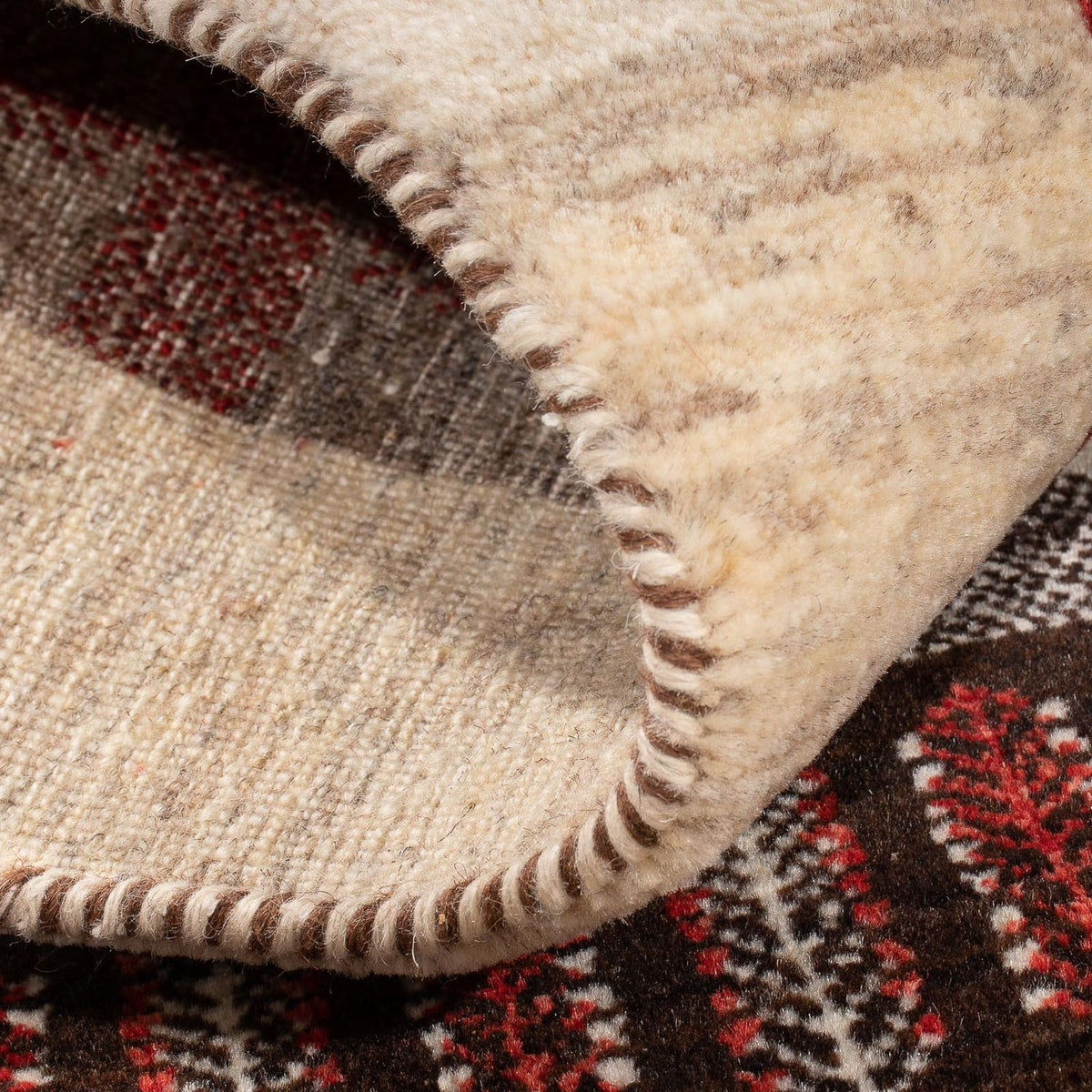 Gabbeh Tæppe - Loribaft Persisk - 128 x 84 cm - flerfarvet