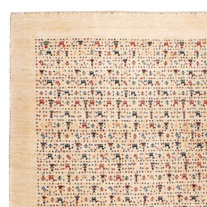 Gabbeh Tæppe - Loribaft Persisk - 120 x 87 cm - flerfarvet