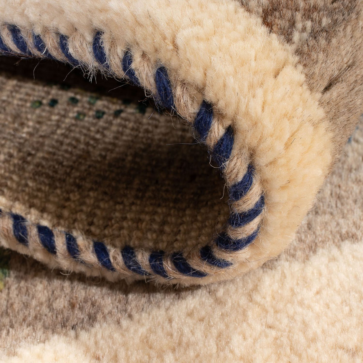 Gabbeh-tæppe - Persisk - 90 x 65 cm - beige