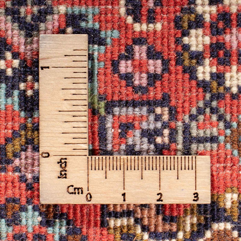 Persisk tæppe - Bijar - Royal - 94 x 74 cm - rød