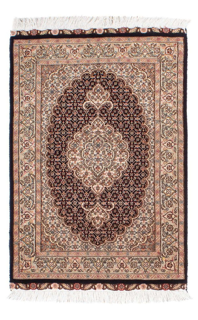 Persisk tæppe - Tabriz - Royal - 95 x 60 cm - mørkeblå