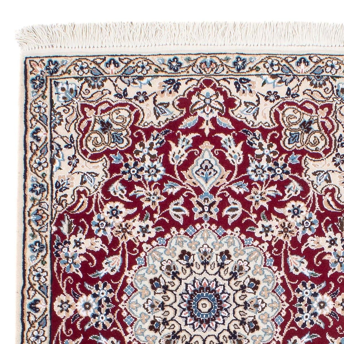 Persisk tæppe - Nain - Royal - 93 x 65 cm - rød