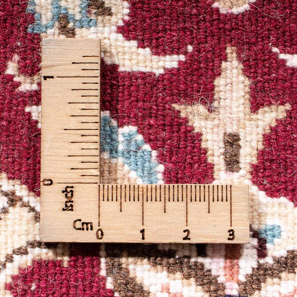 Persisk tæppe - Nain - Royal - 93 x 65 cm - rød