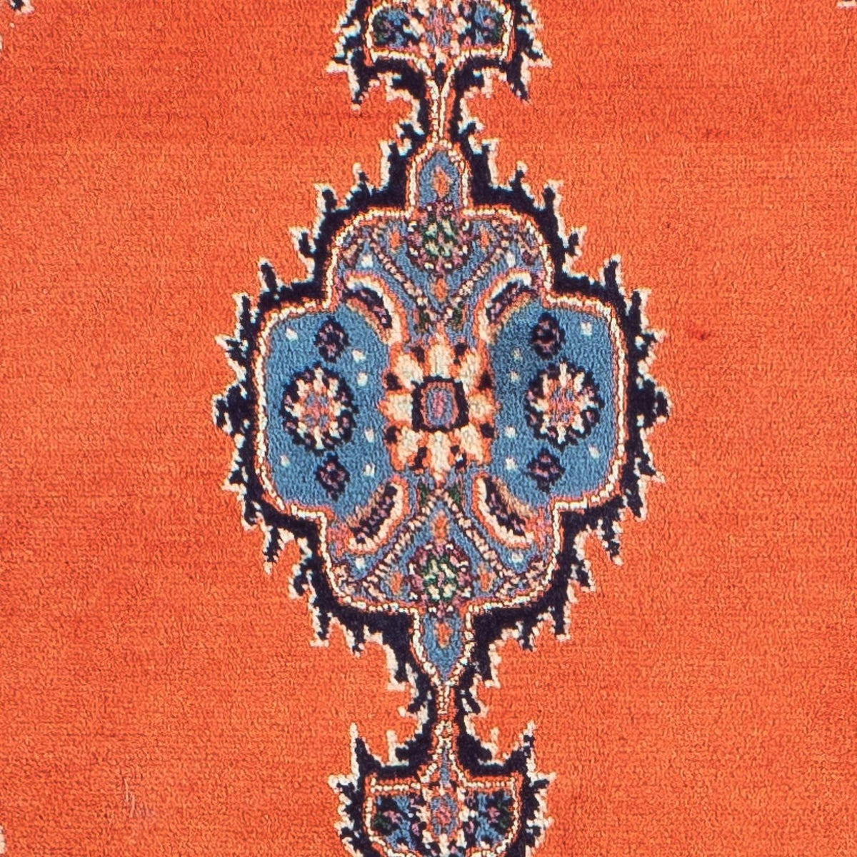 Persisk tæppe - Classic - 75 x 50 cm - orange