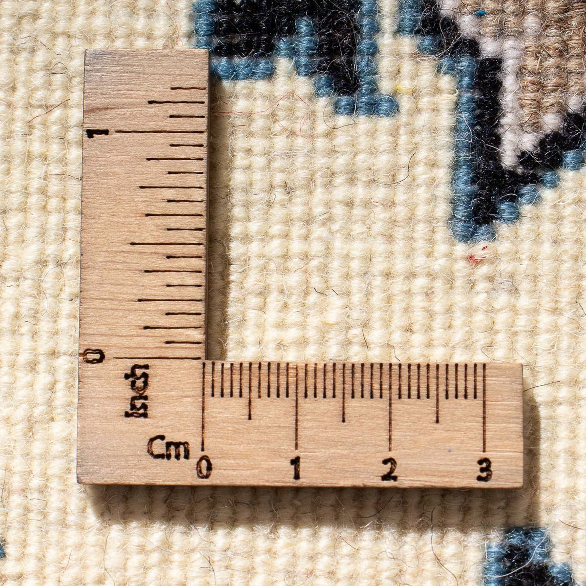 Persisk tæppe - Nain - 60 x 40 cm - beige