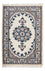Persisk tæppe - Nain - 60 x 40 cm - creme