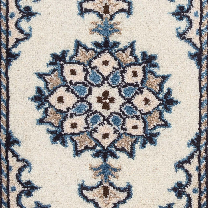 Persisk tæppe - Nain - 60 x 40 cm - creme