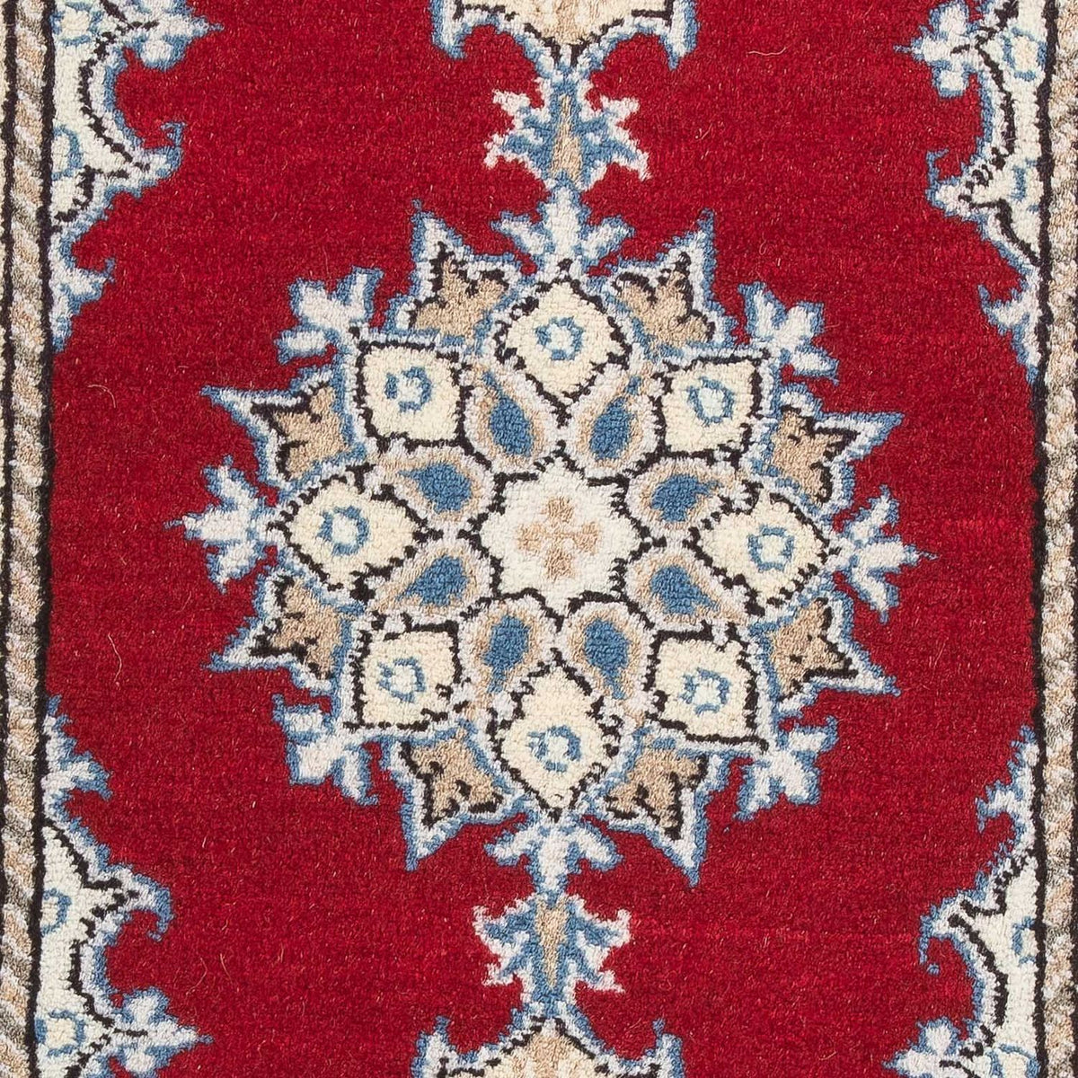 Persisk tæppe - Nain - 60 x 40 cm - rød
