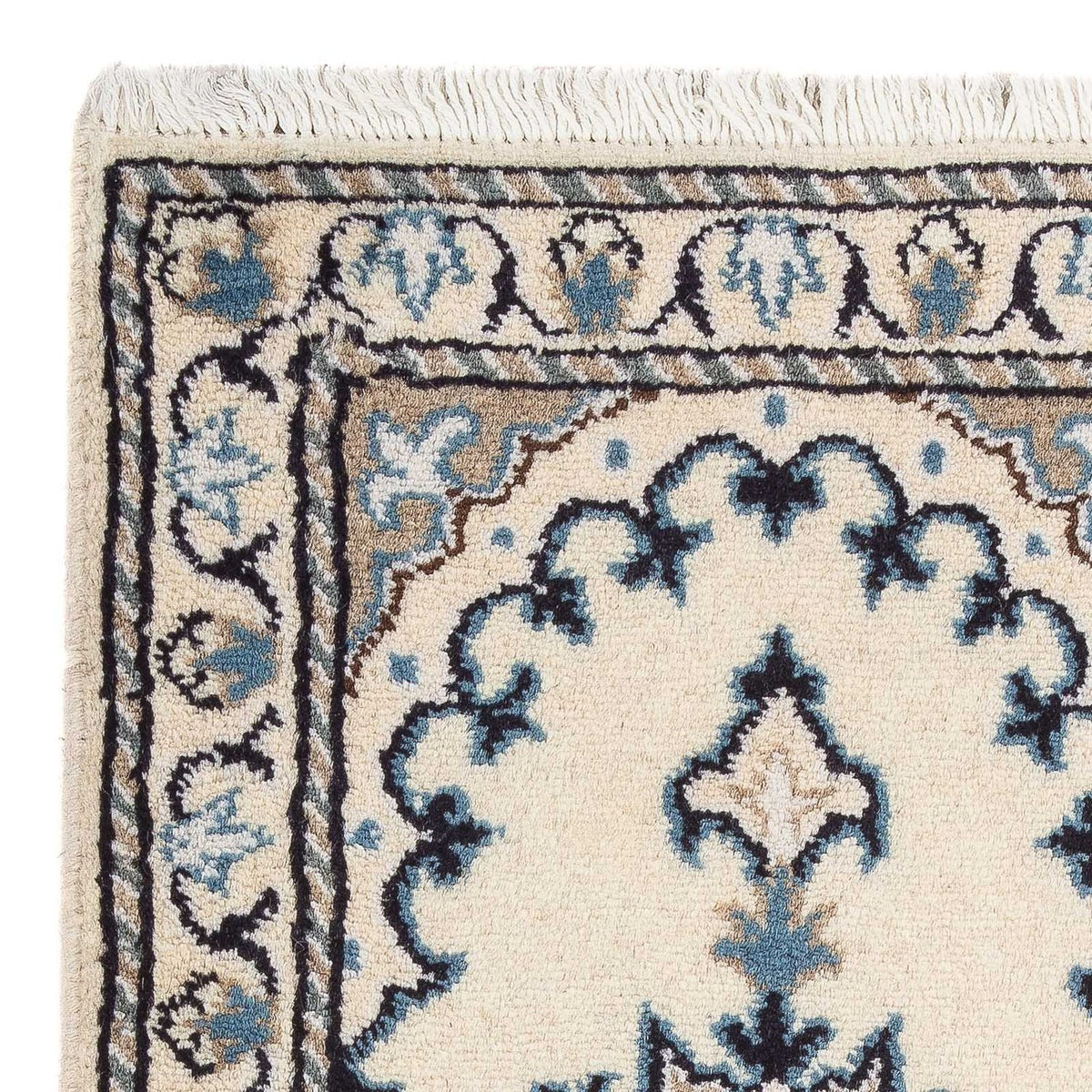 Persisk tæppe - Nain - 60 x 40 cm - beige