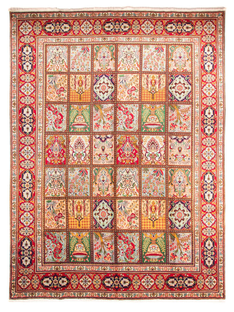 Persisk tæppe - Tabriz - 390 x 291 cm - flerfarvet