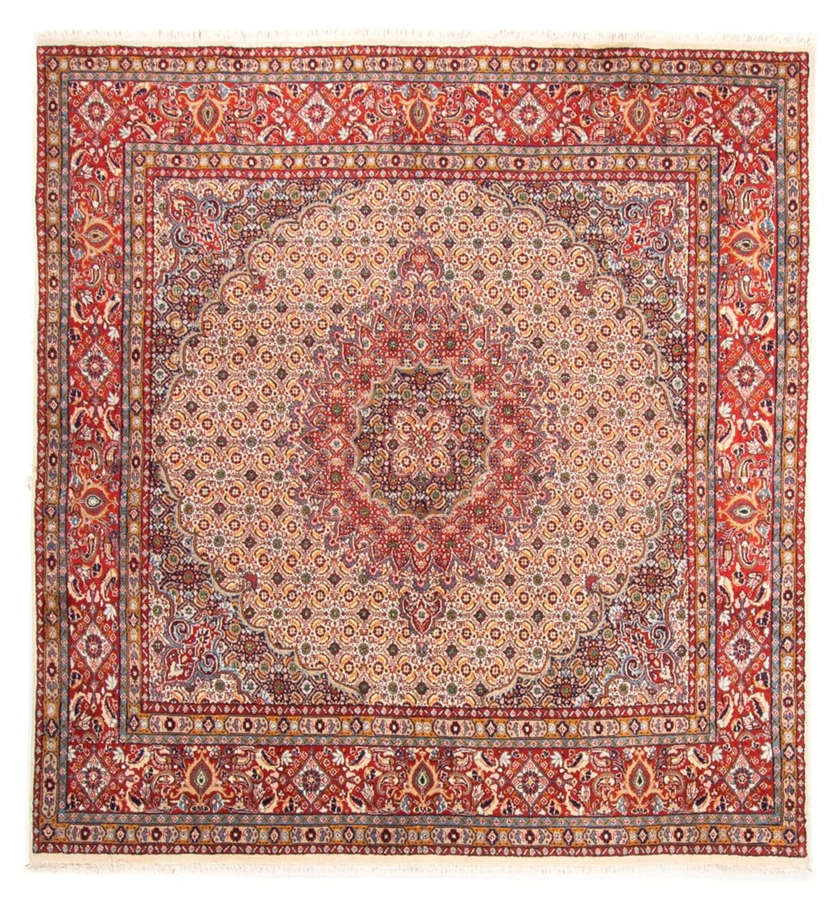 Persisk tæppe - Classic firkantet  - 198 x 193 cm - beige