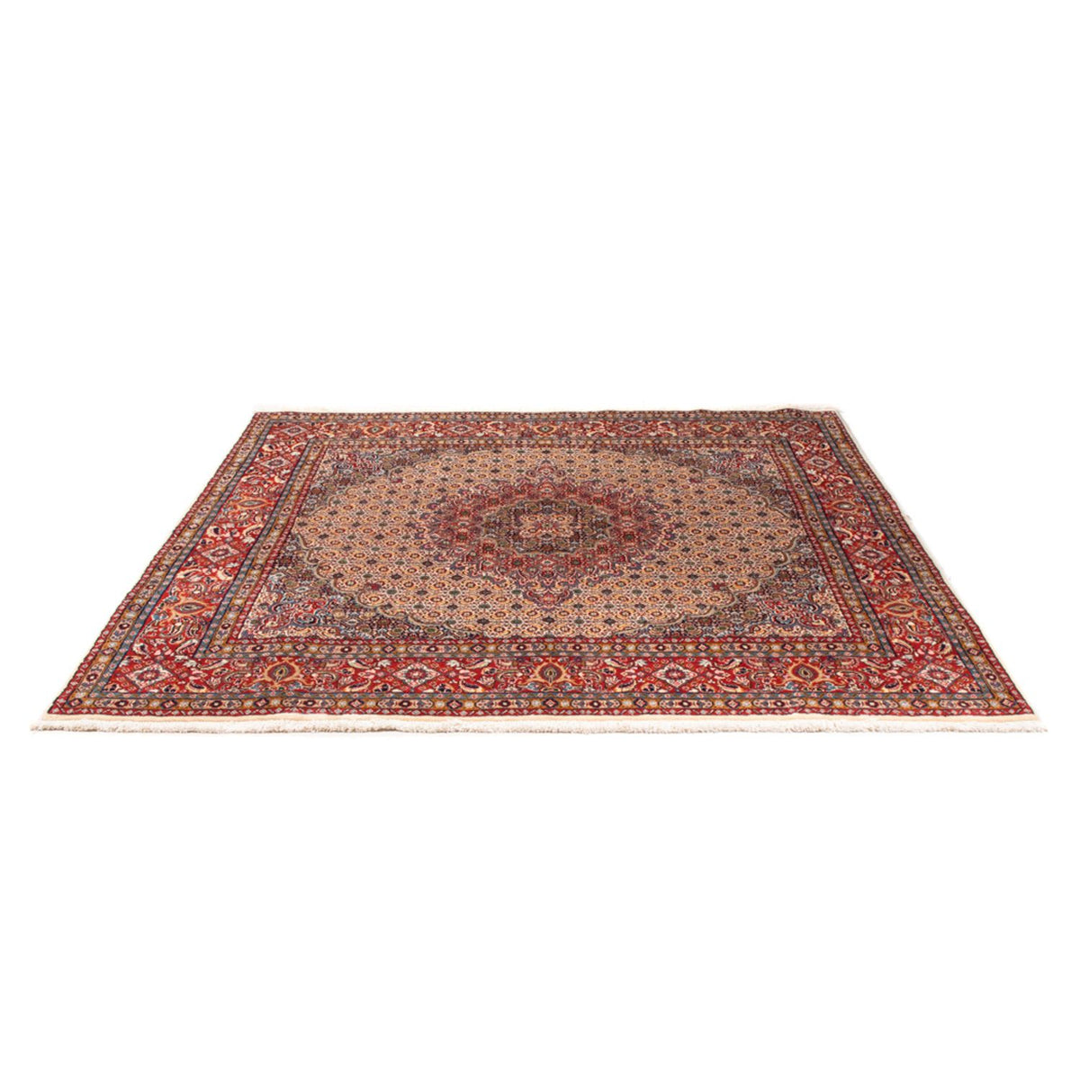 Persisk tæppe - Classic firkantet  - 198 x 193 cm - beige
