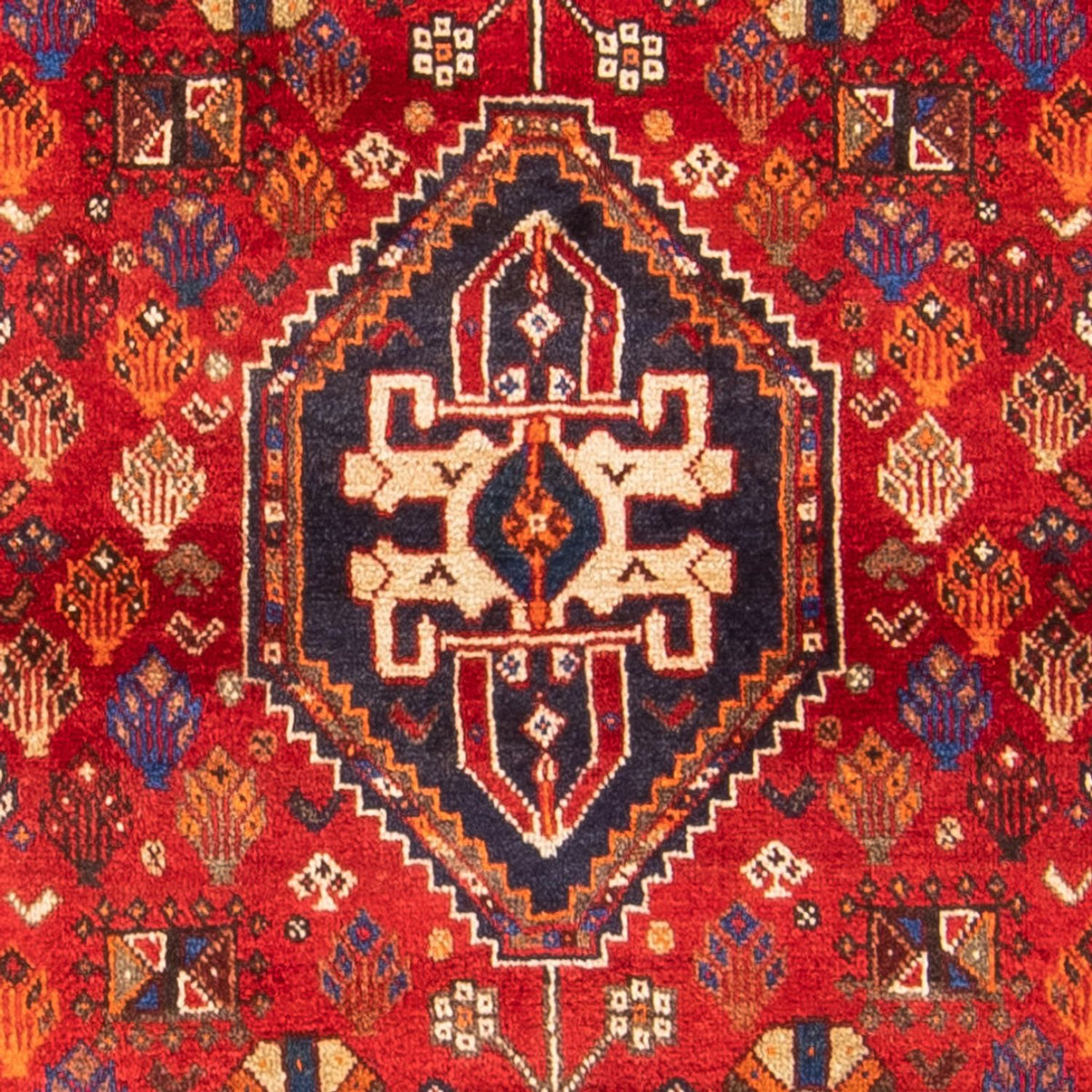 Persisk tæppe - Nomadisk - 161 x 108 cm - rød