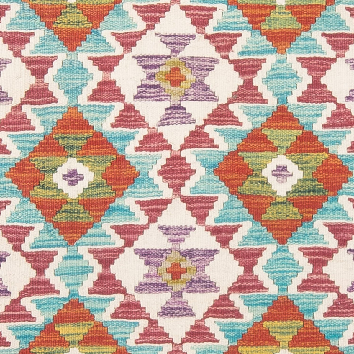 Kelim Carpet - Splash - 166 x 119 cm - flerfarvet