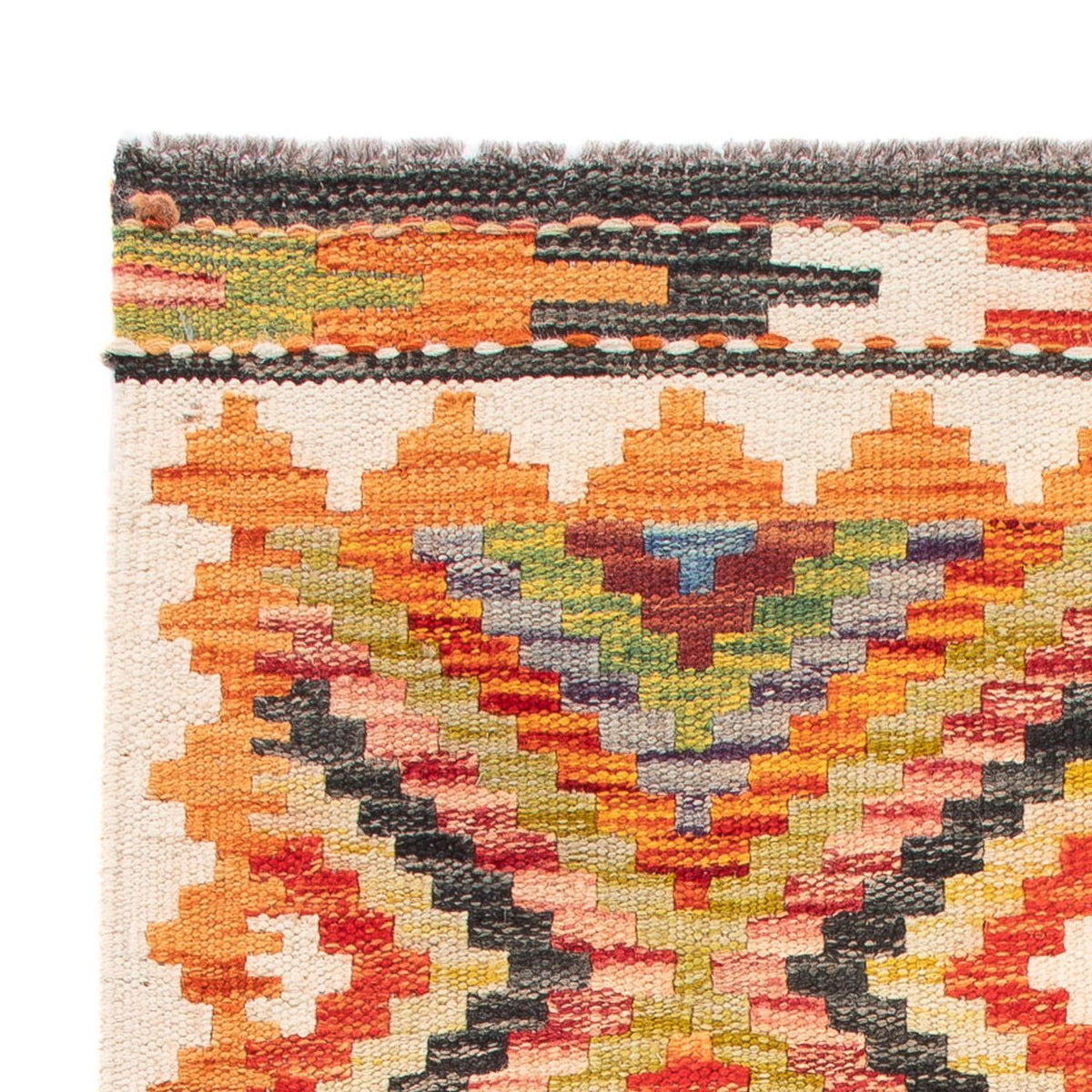 Kelim Carpet - Splash - 98 x 60 cm - flerfarvet