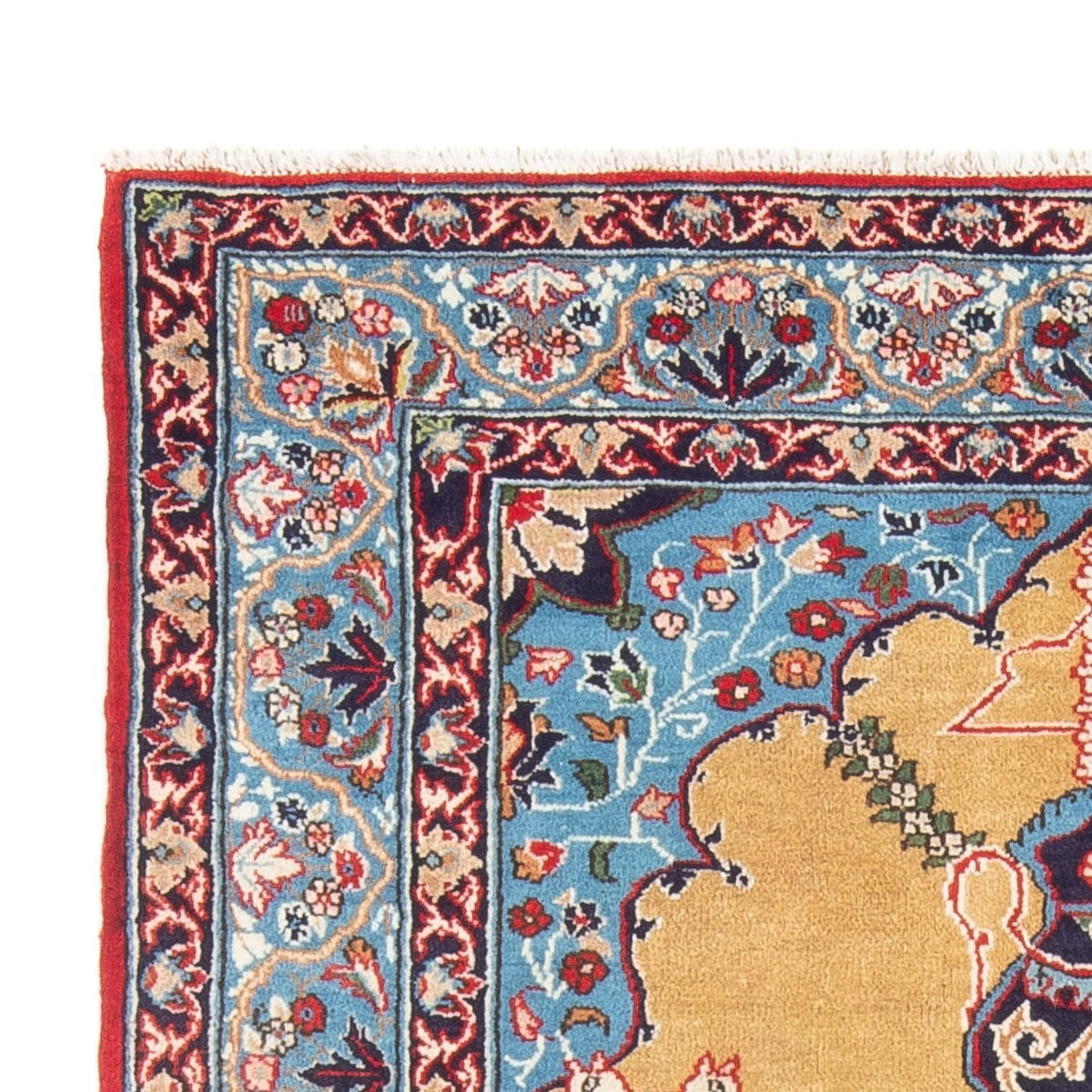 Persisk tæppe - Isfahan - Premium - 155 x 108 cm - flerfarvet