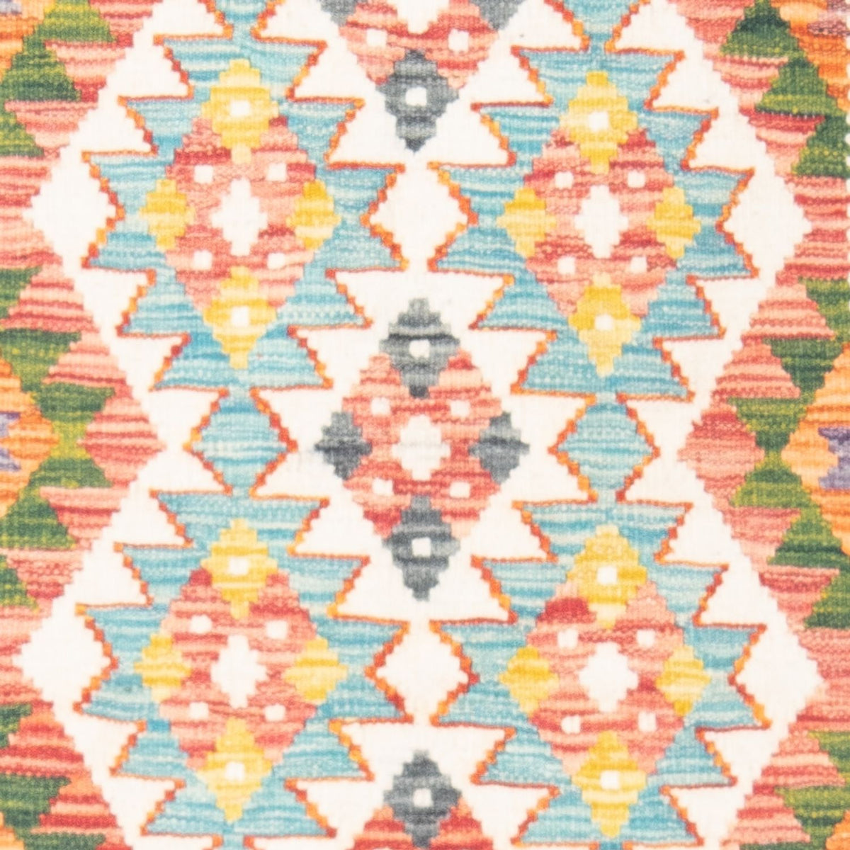 Kelim Carpet - Splash - 143 x 98 cm - flerfarvet