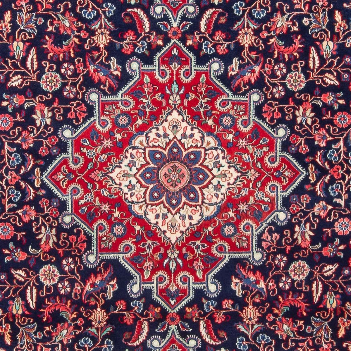 Persisk tæppe - Classic - 315 x 217 cm - mørkerød