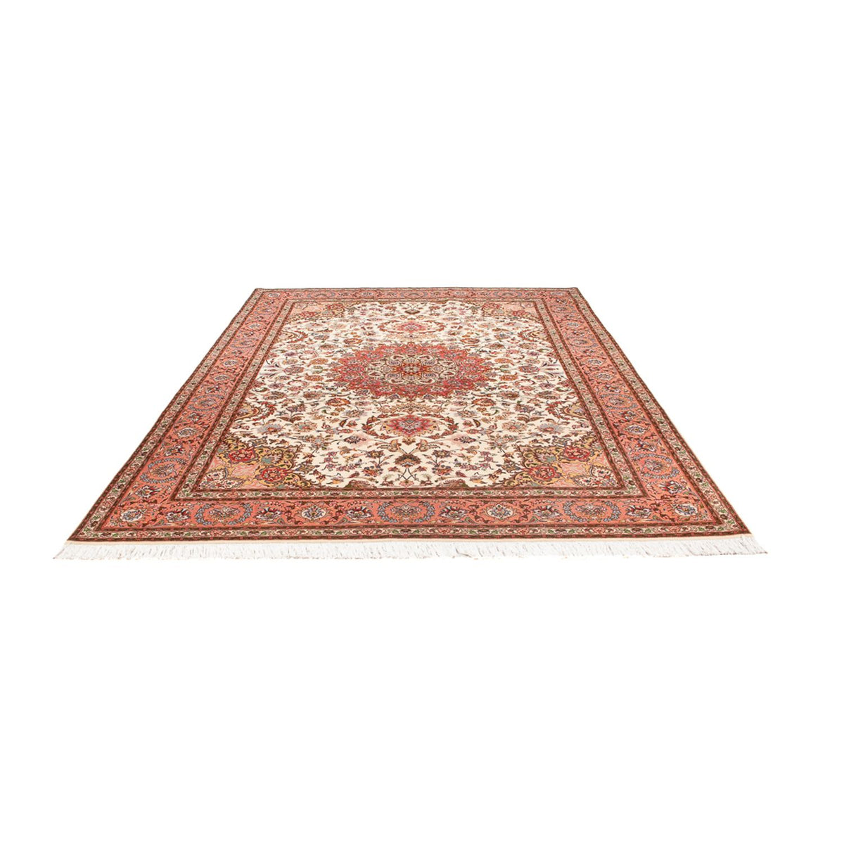 Persisk tæppe - Tabriz - Royal - 302 x 200 cm - creme