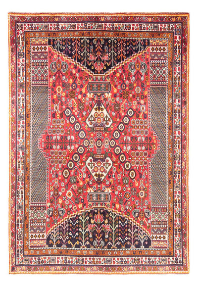 Qashqai Tæppe 155x252cm - Persisk tæppe - rød
