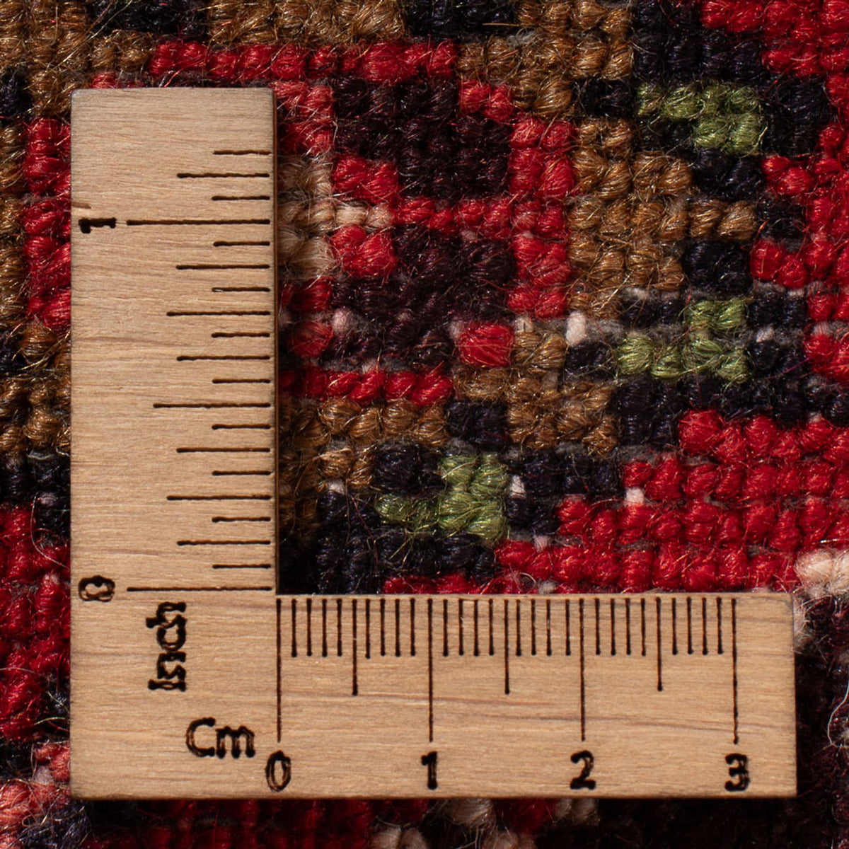 Persisk tæppe - Nomadisk - 121 x 72 cm - rød