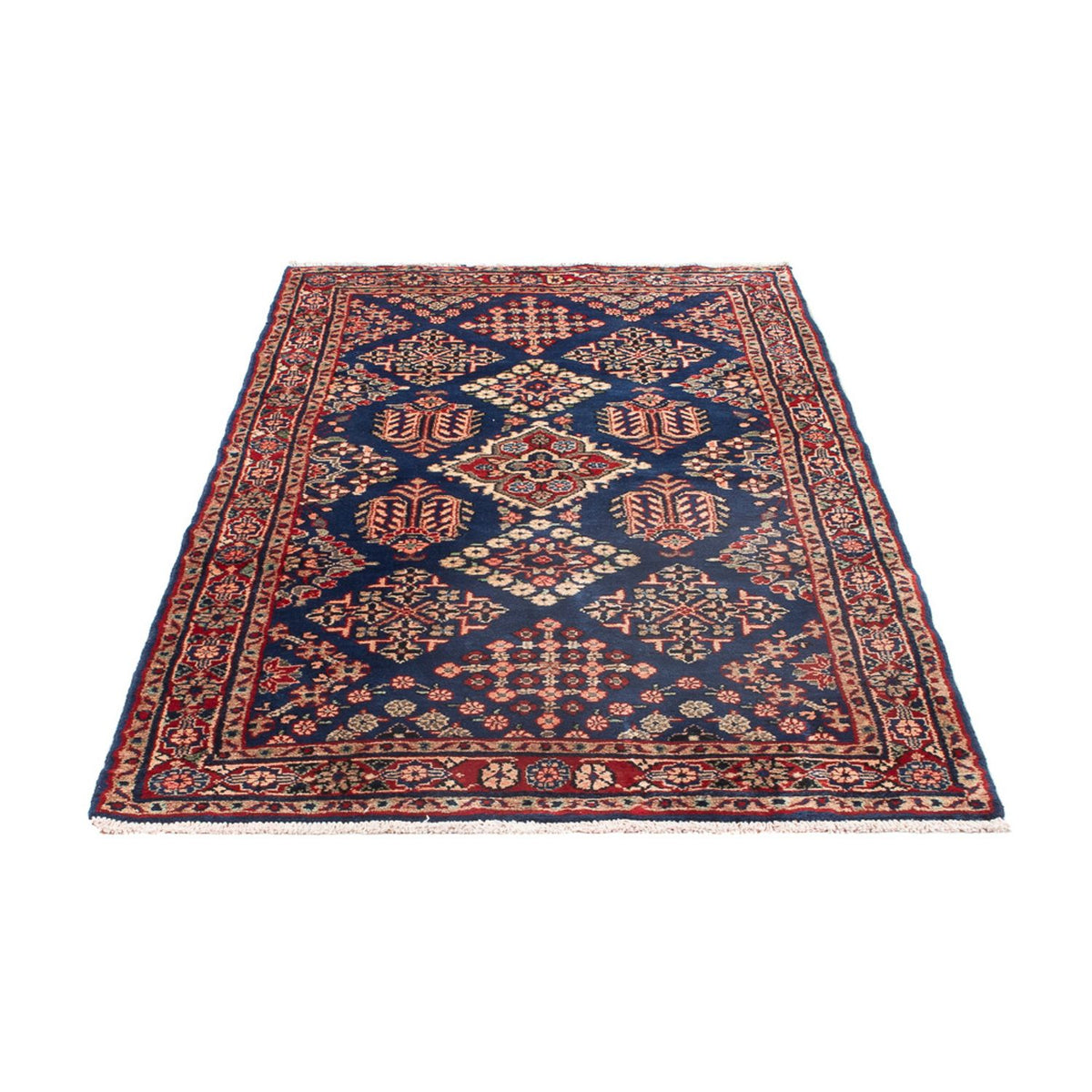 Løber Persisk tæppe - Nomadisk - 205 x 96 cm - blå