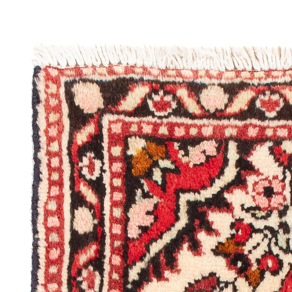 Persisk tæppe - Nomadisk - 66 x 44 cm - creme