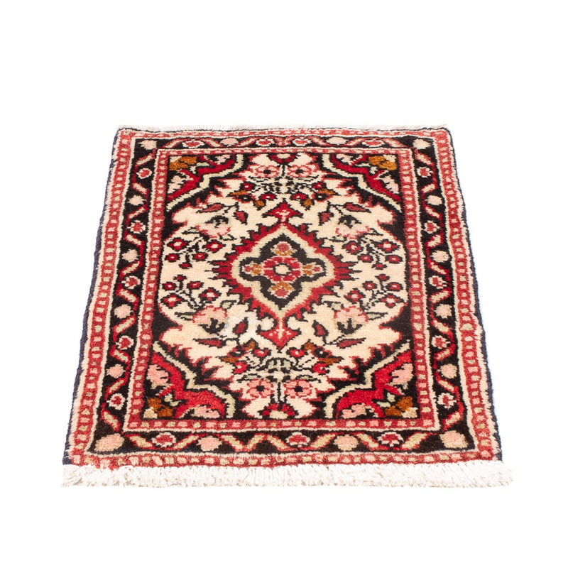 Persisk tæppe - Nomadisk - 66 x 44 cm - creme