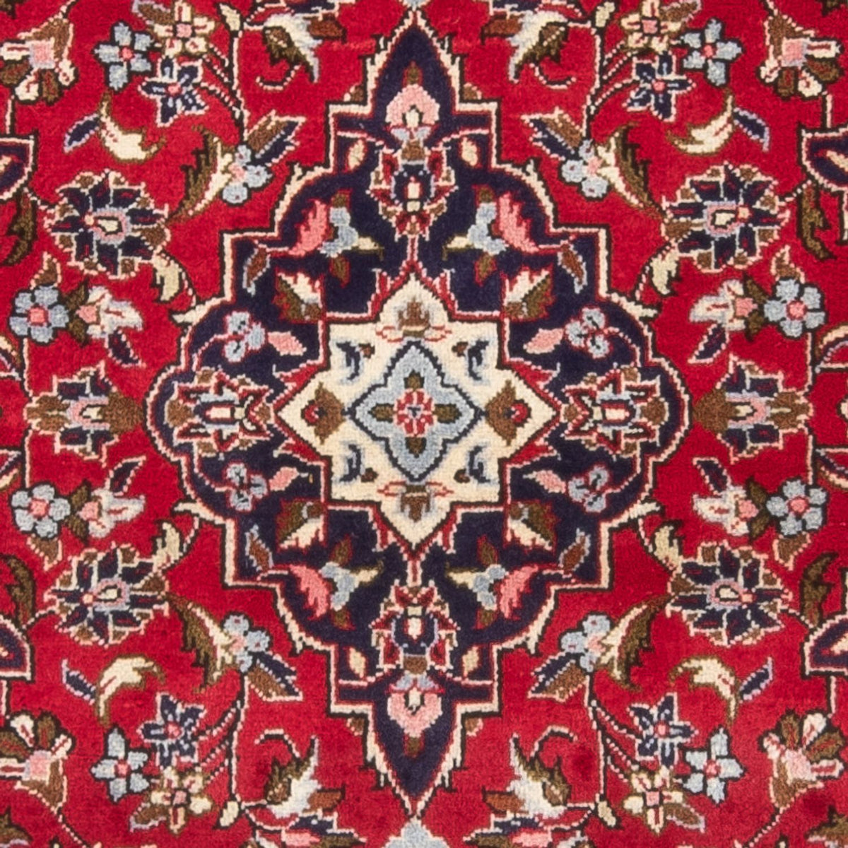 Persisk tæppe - Keshan - 156 x 91 cm - rød