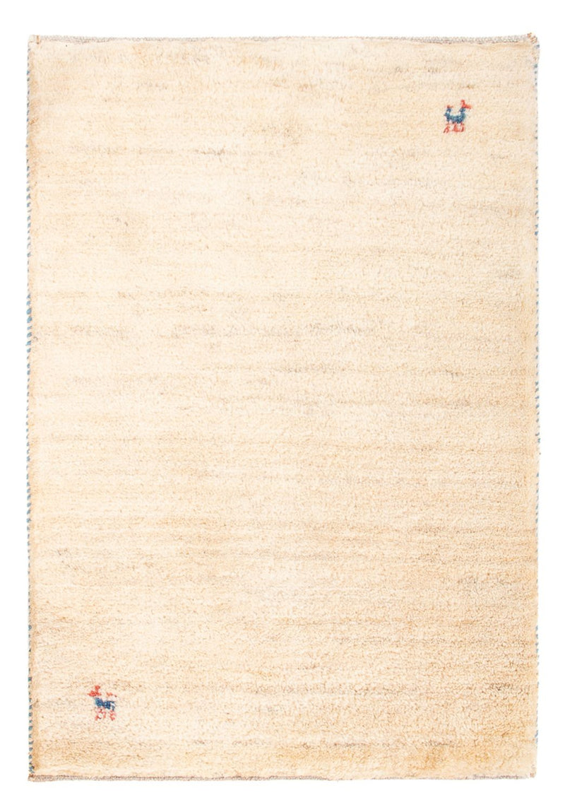 Gabbeh-tæppe - Persisk - 88 x 60 cm - beige