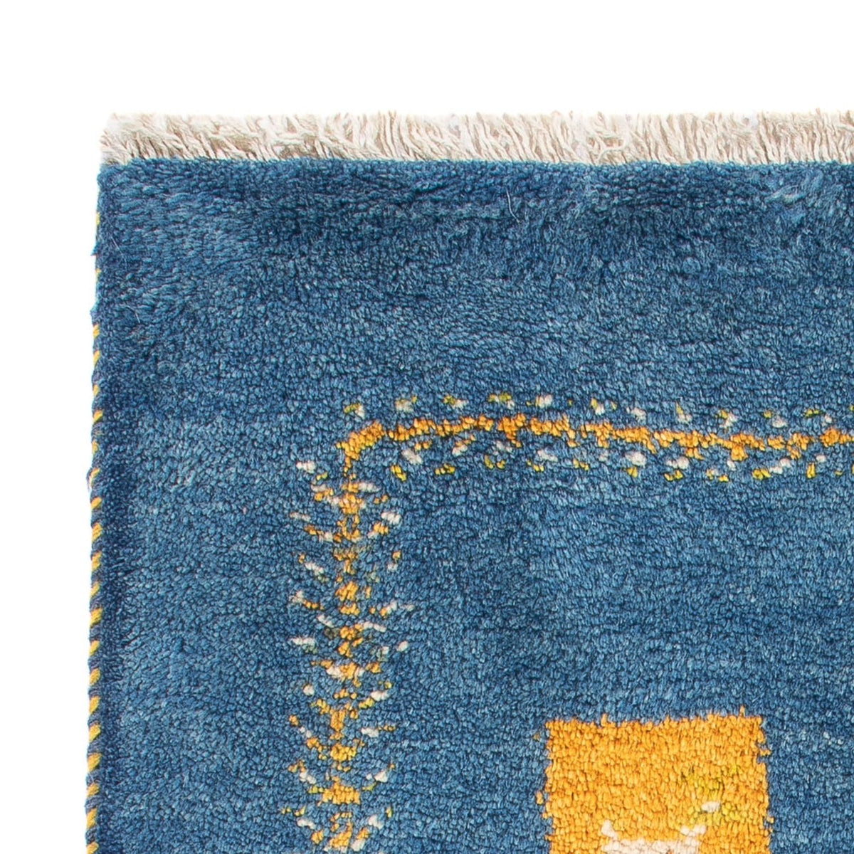 Gabbeh-tæppe - Persisk - 89 x 59 cm - flerfarvet