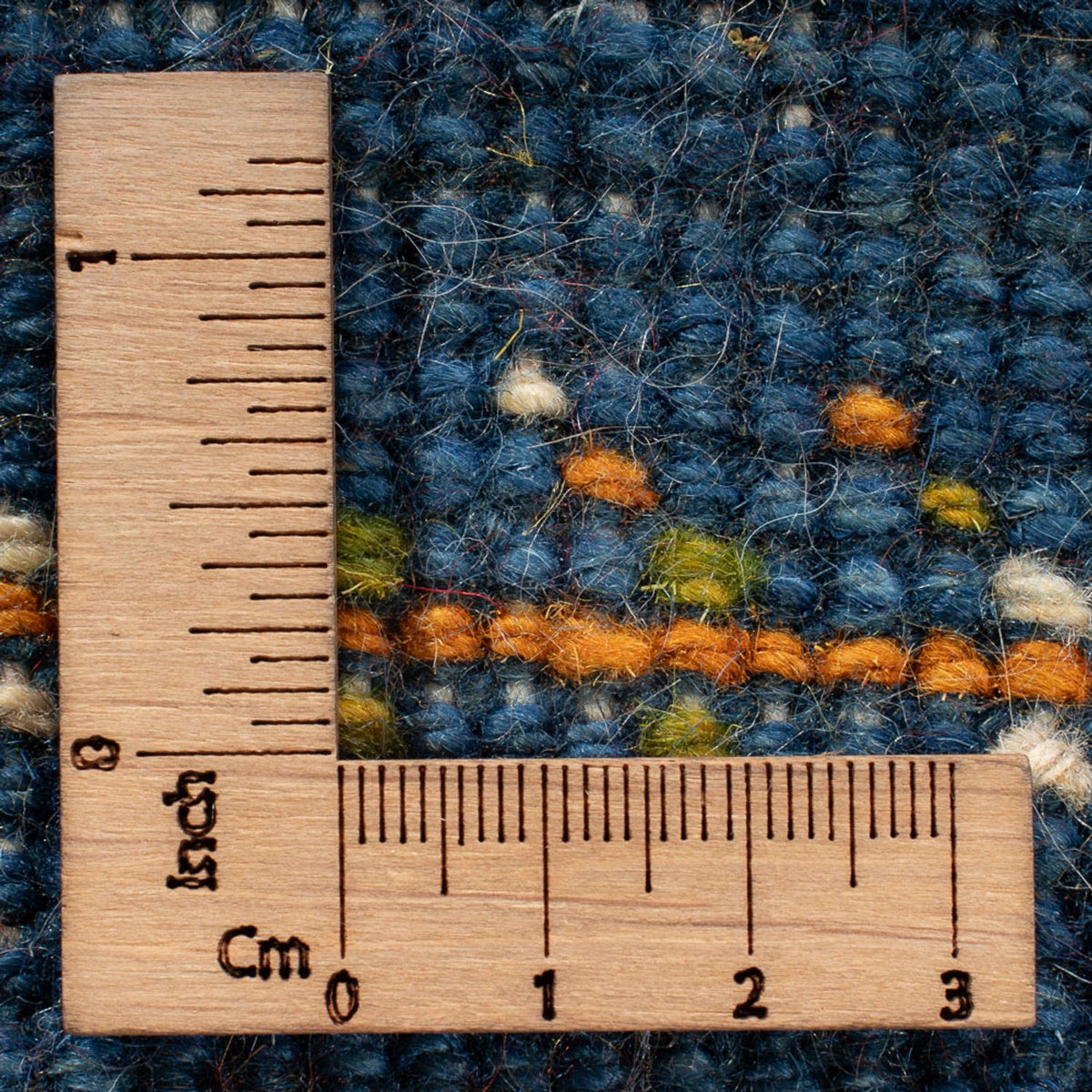 Gabbeh-tæppe - Persisk - 89 x 59 cm - flerfarvet