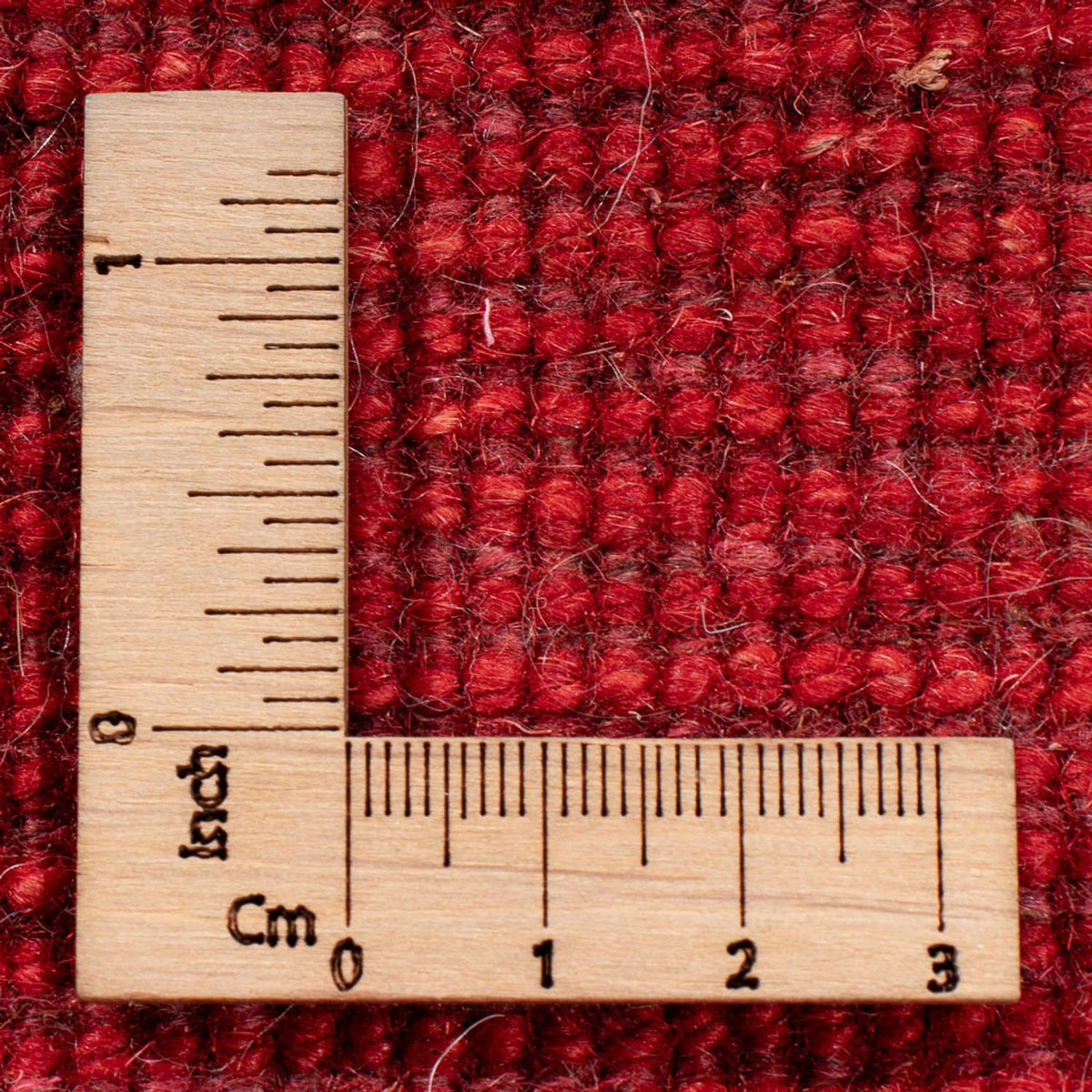 Gabbeh-tæppe - Persisk - 206 x 158 cm - rød