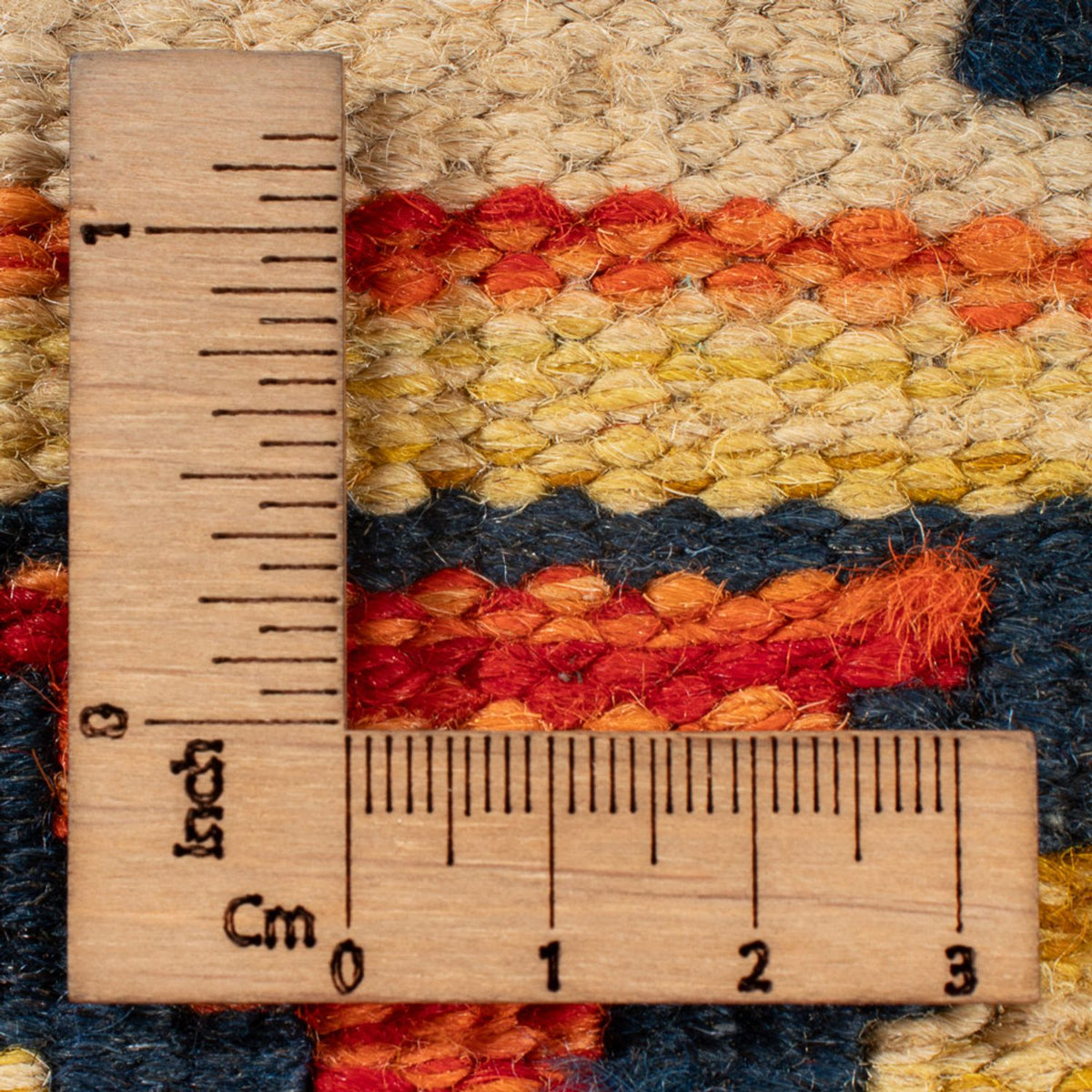 Kelim Carpet - Splash - 60 x 40 cm - flerfarvet