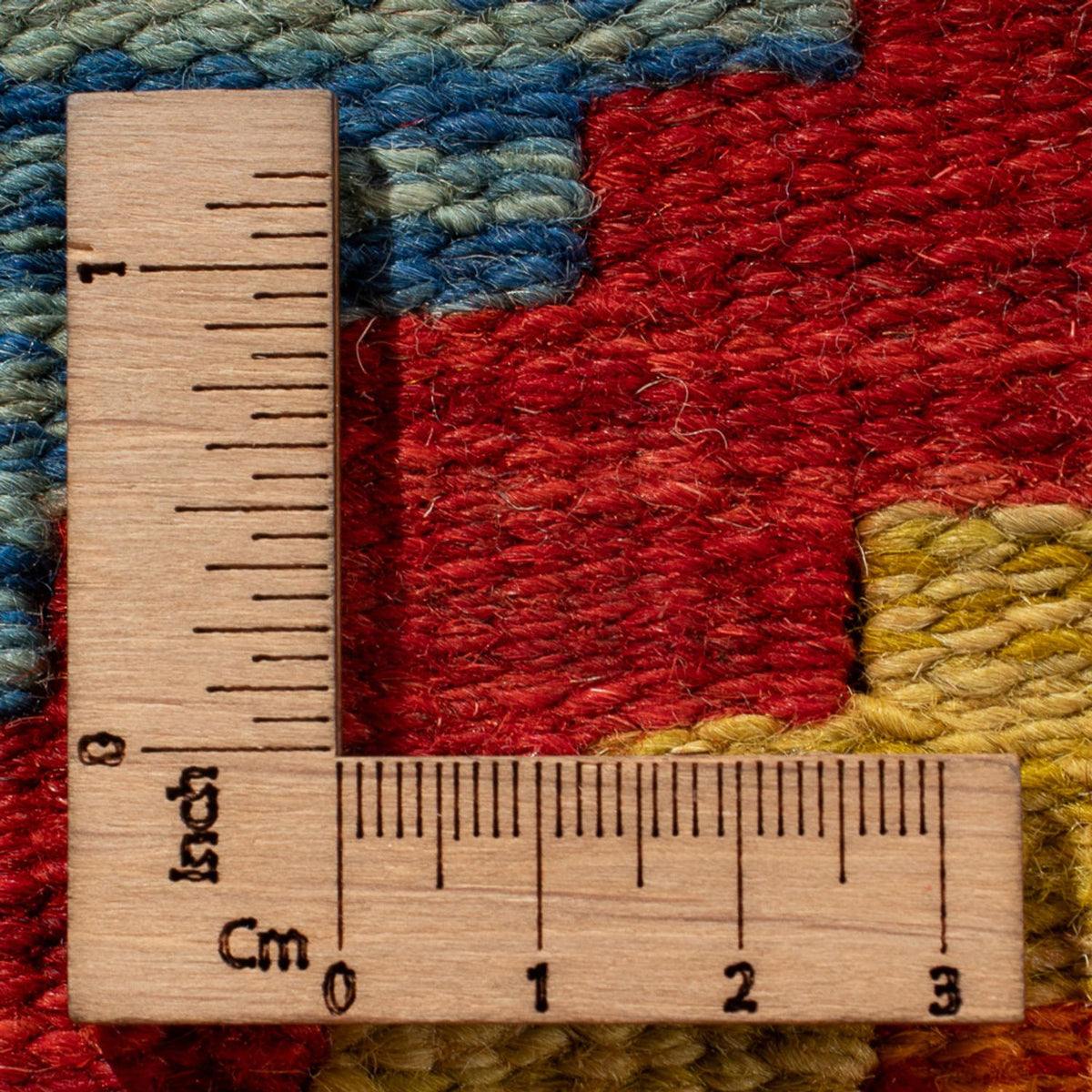 Kelim Carpet - Splash - 60 x 40 cm - flerfarvet