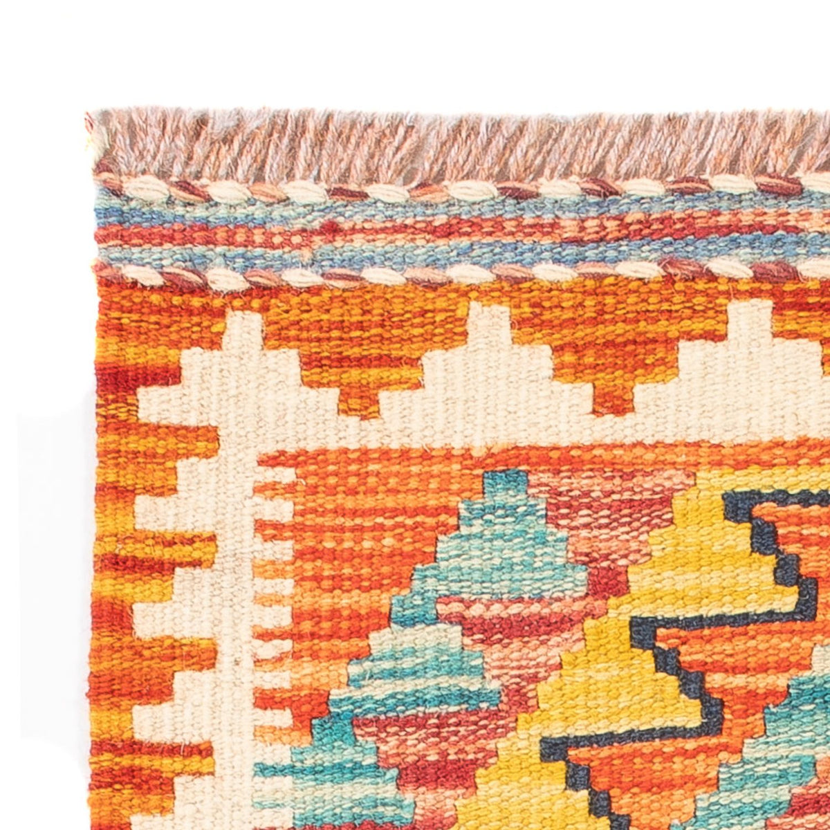 Kelim Carpet - Splash - 60 x 40 cm - flerfarvet