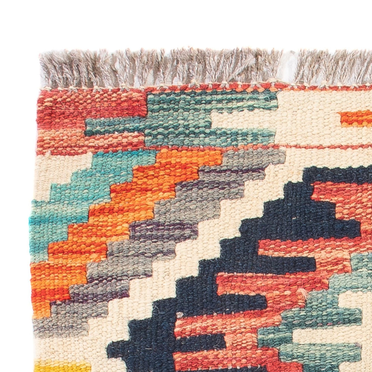 Kelim Carpet - Splash - 60 x 40 cm - flerfarvet