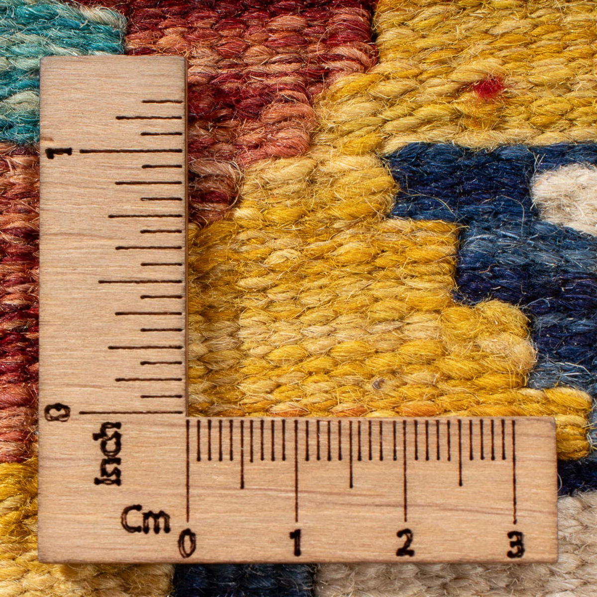 Kelim Carpet - Splash - 60 x 40 cm - flerfarvet