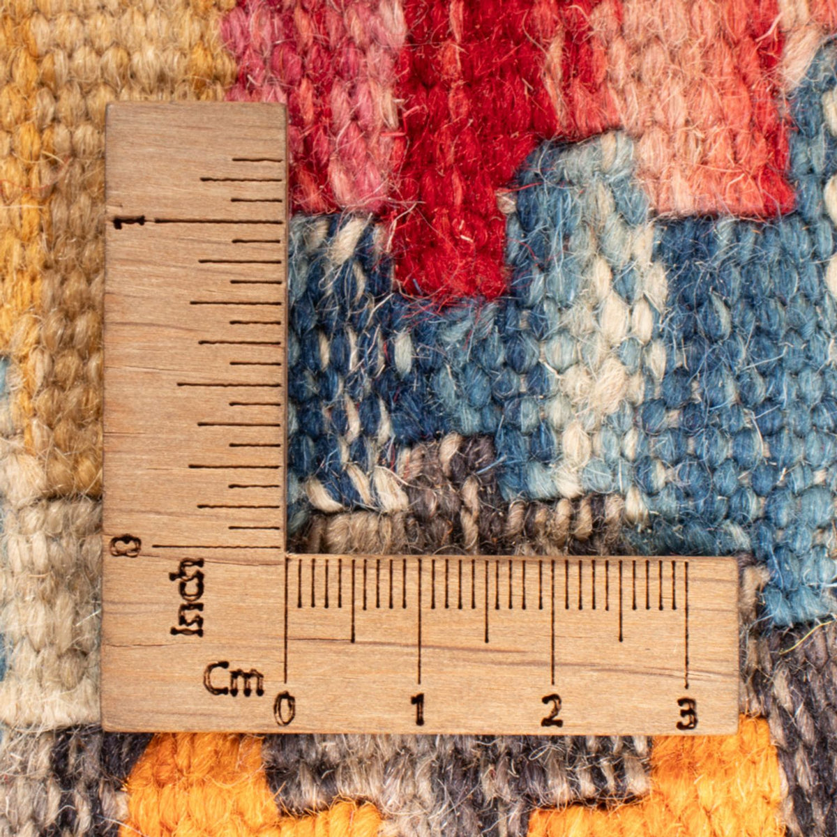 Løber Kelim Carpet - Splash - 243 x 79 cm - flerfarvet