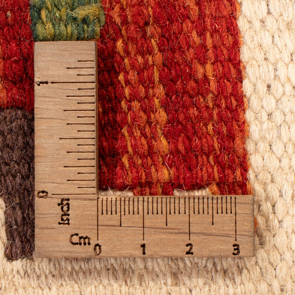 Løber Kelim Carpet - Splash - 199 x 101 cm - flerfarvet