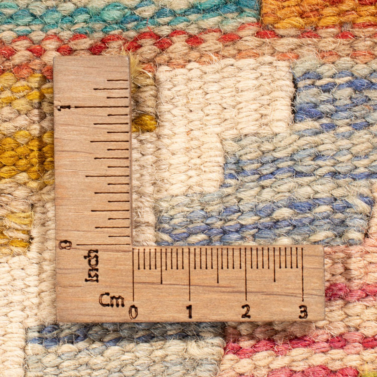 Løber Kelim Carpet - Splash - 195 x 95 cm - flerfarvet