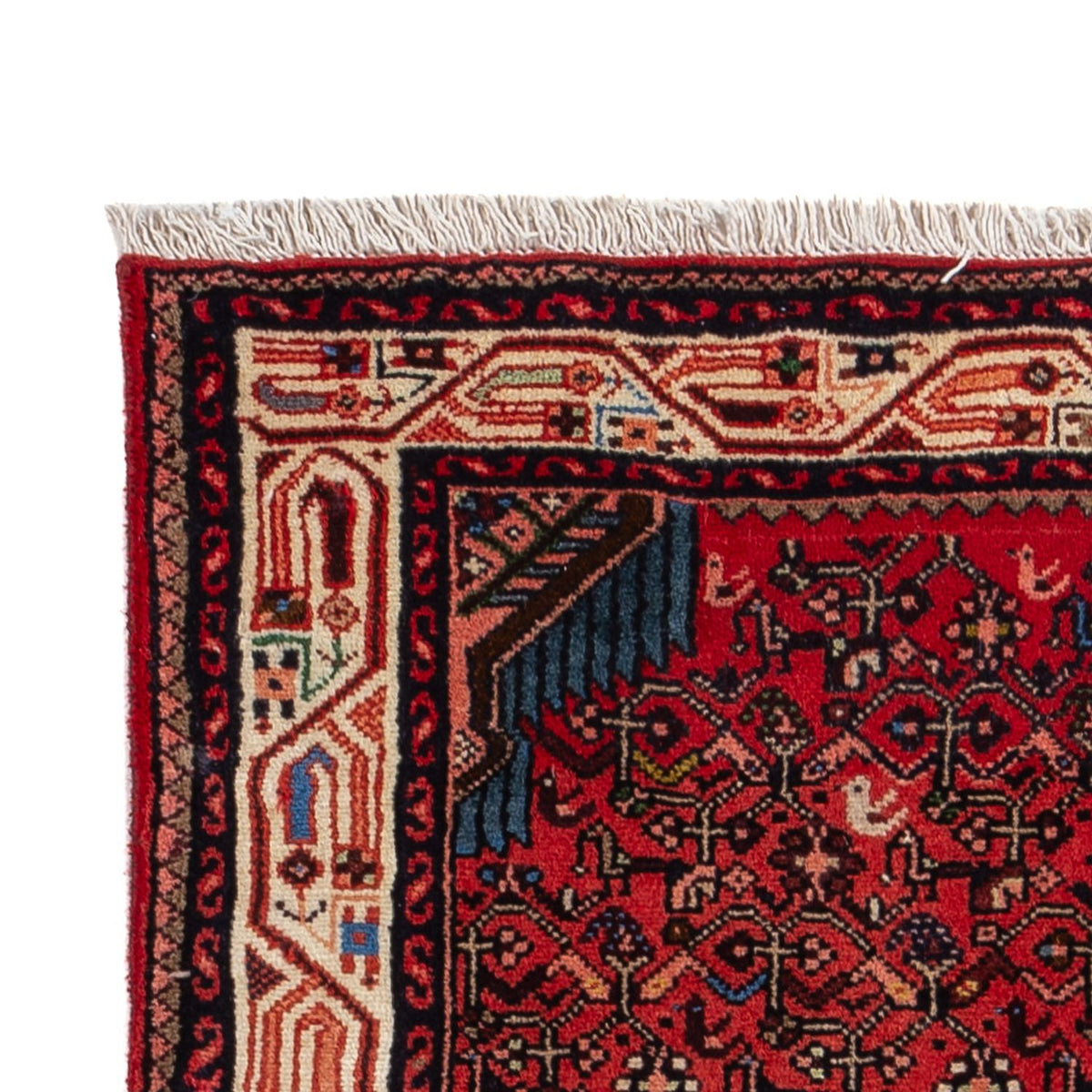 Løber Persisk tæppe - Classic - 185 x 79 cm - mørkerød