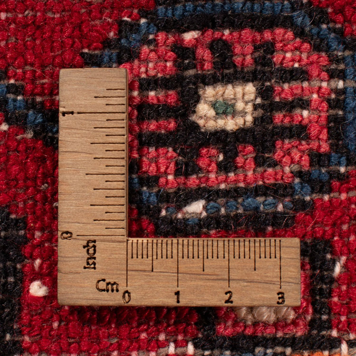 Persisk tæppe - Nomadisk - 91 x 51 cm - rød
