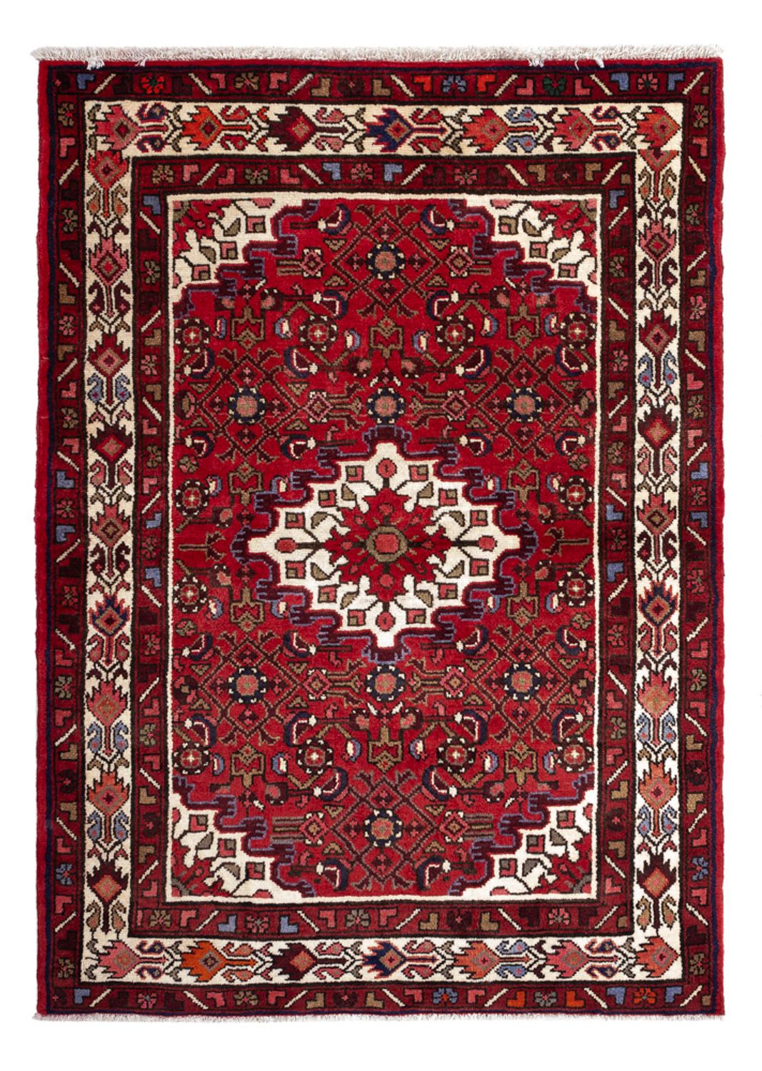 Persisk tæppe - Nomadisk - 153 x 107 cm - terrakotta