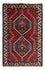 Persisk tæppe - Nomadisk - 133 x 84 cm - mørkerød