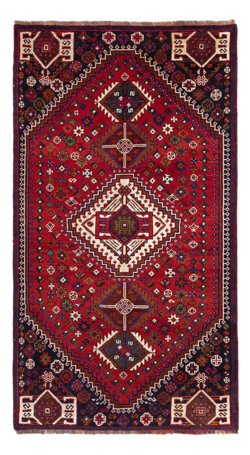 Persisk tæppe - Nomadisk - 226 x 129 cm - rød