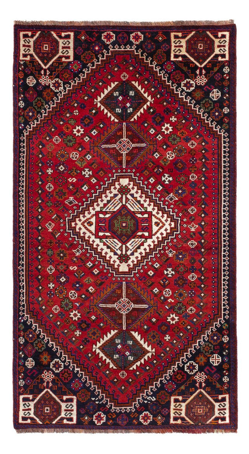 Persisk tæppe - Nomadisk - 226 x 129 cm - rød