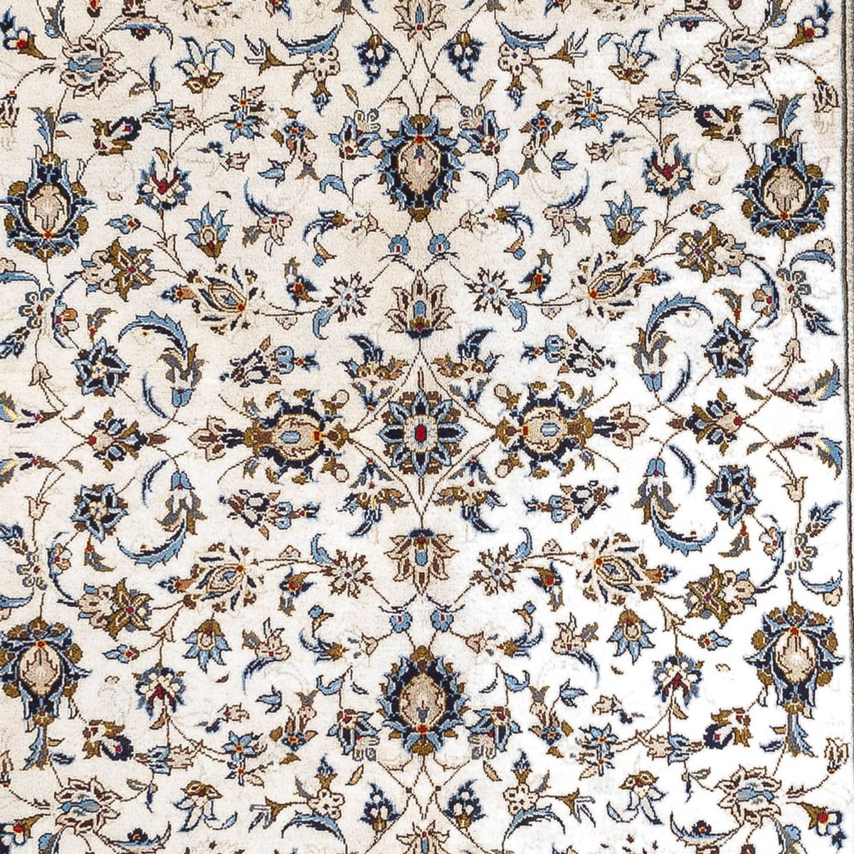 Persisk tæppe - Nain - 315 x 195 cm - creme